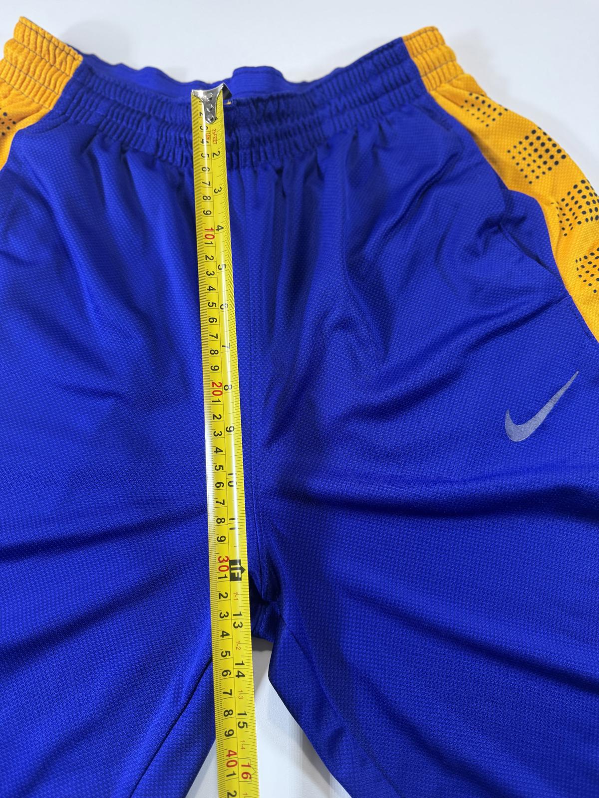 Nike Dri-FIT Men's Athletic Shorts Blue and Yellow M