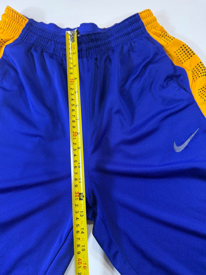 Nike Dri-FIT Men's Athletic Shorts Blue and Yellow M