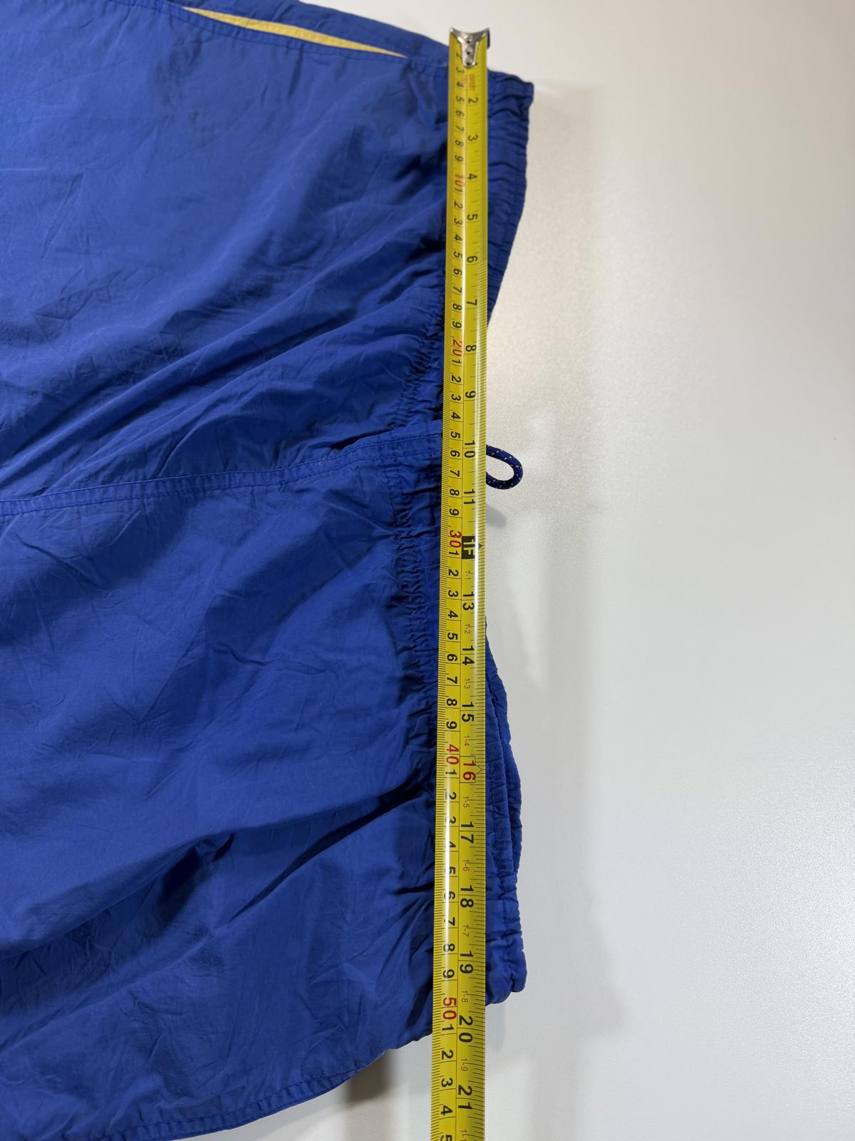 Nautica Men's Blue Swim Shorts with Yellow XXL