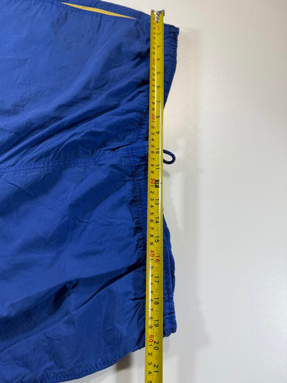 Nautica Men's Blue Swim Shorts with Yellow XXL