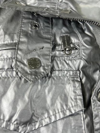 Michael Kors Silver Metallic Jacket S