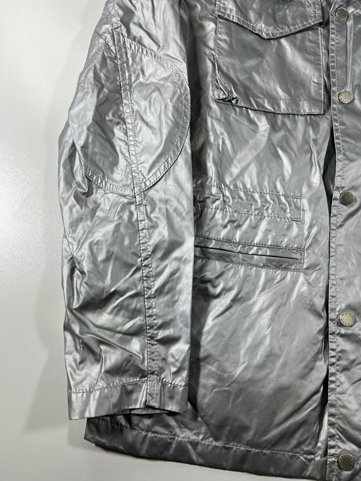 Michael Kors Silver Metallic Jacket S