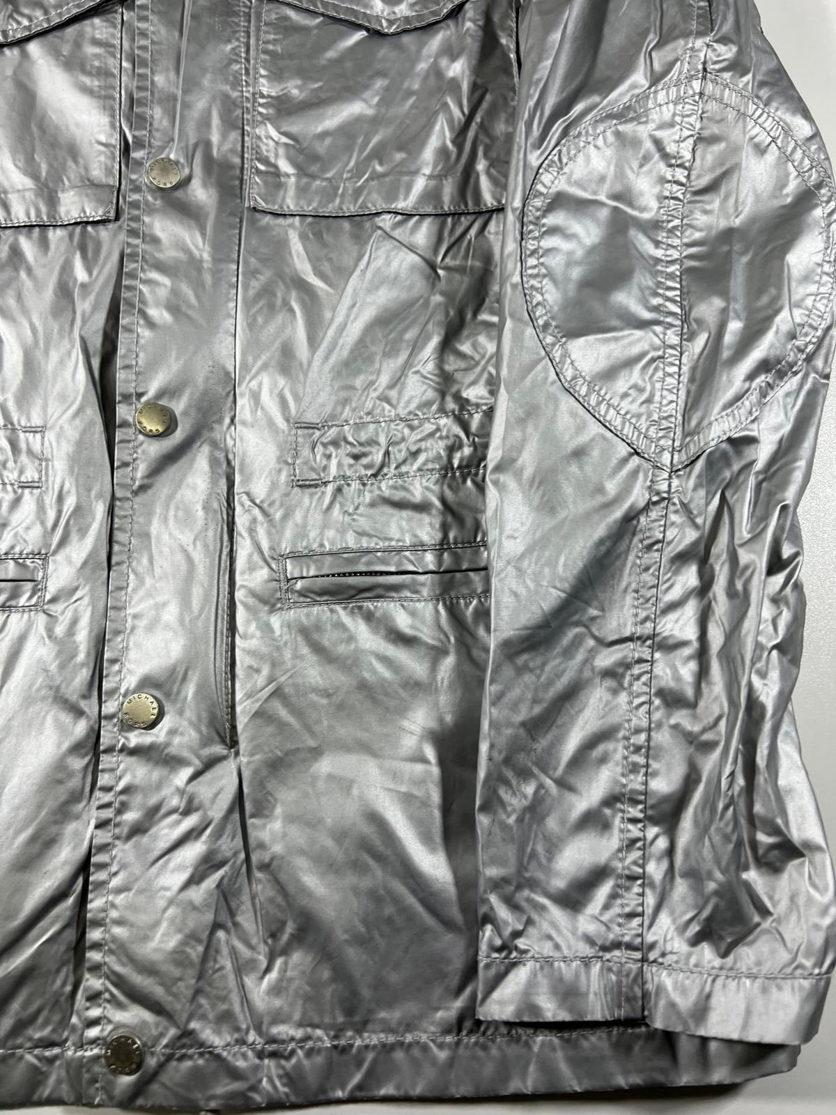 Michael Kors Silver Metallic Jacket S