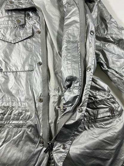 Michael Kors Silver Metallic Jacket S