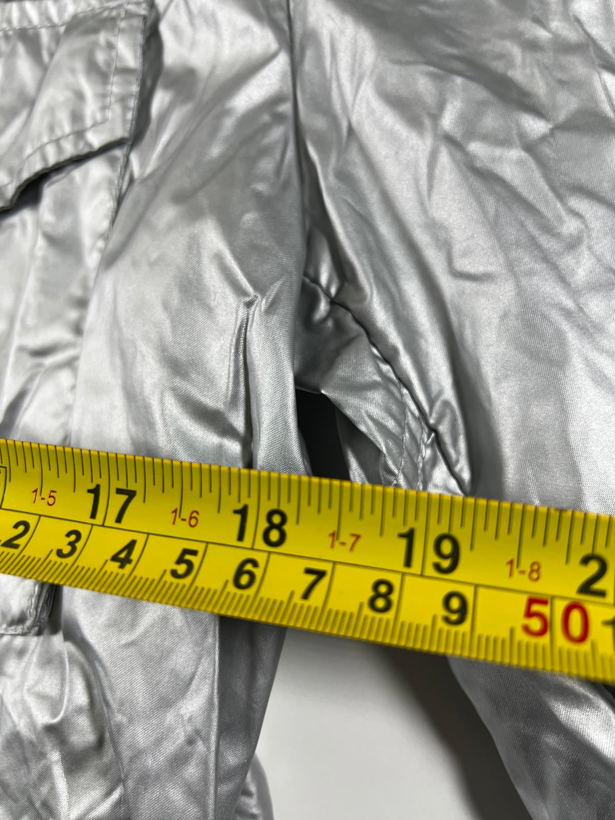 Michael Kors Silver Metallic Jacket S