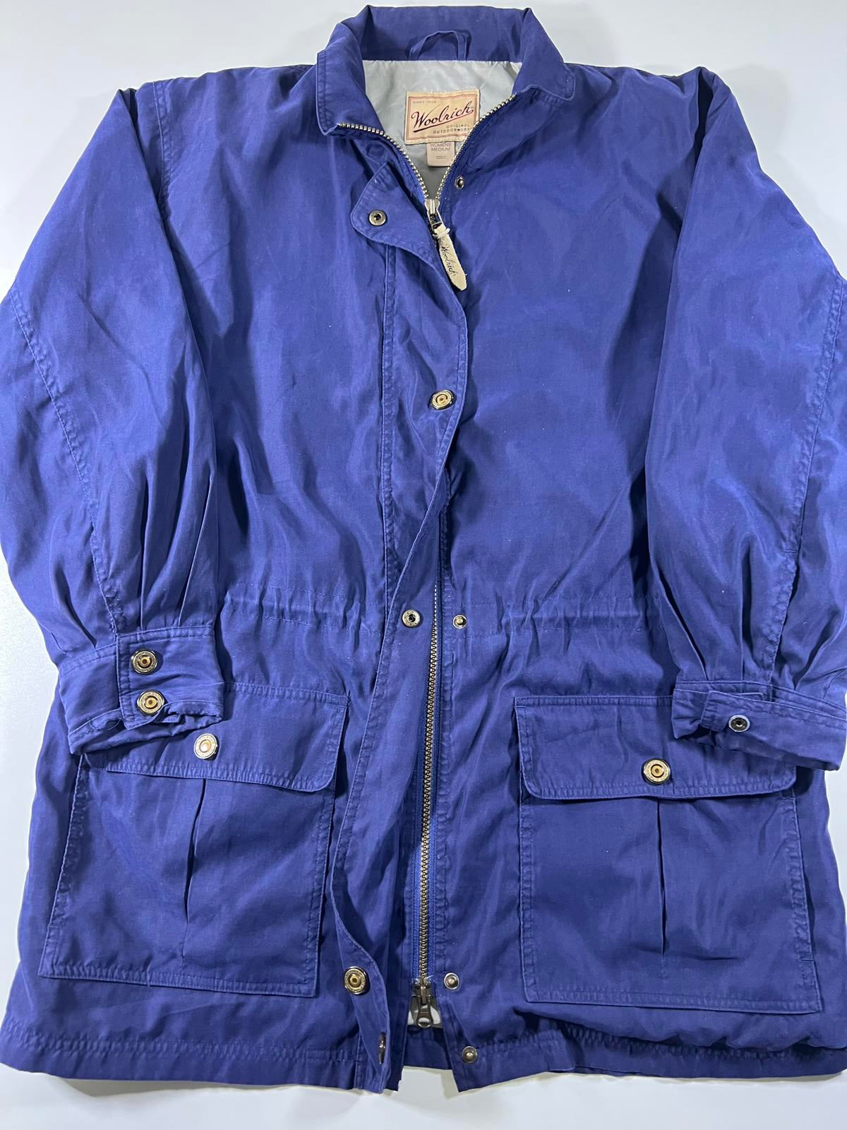 Woolrich Women's Medium Blue Outdoor Jacket M
