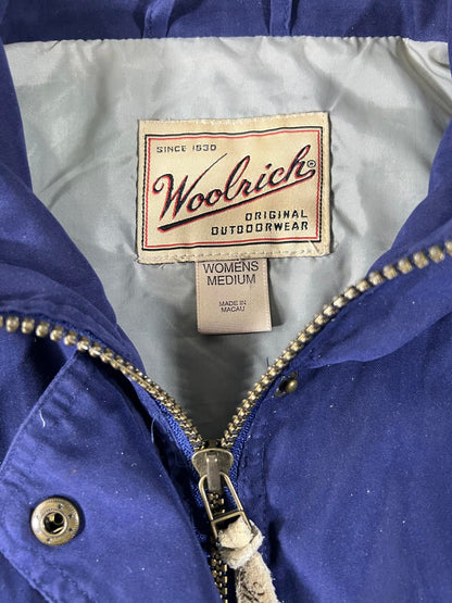 Woolrich Women's Medium Blue Outdoor Jacket M