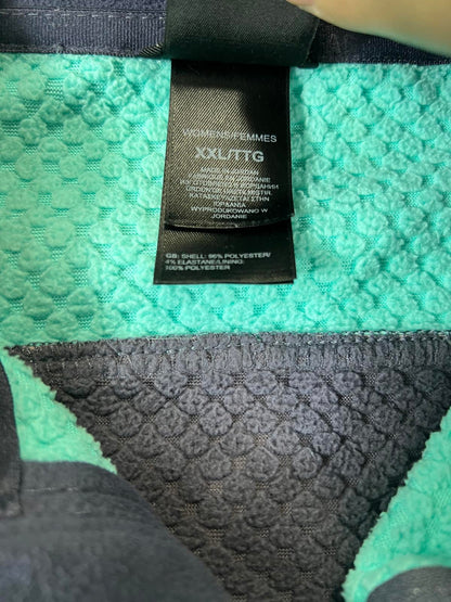 The North Face Women's Light Blue and Navy Softshell Jacket Womens XXL