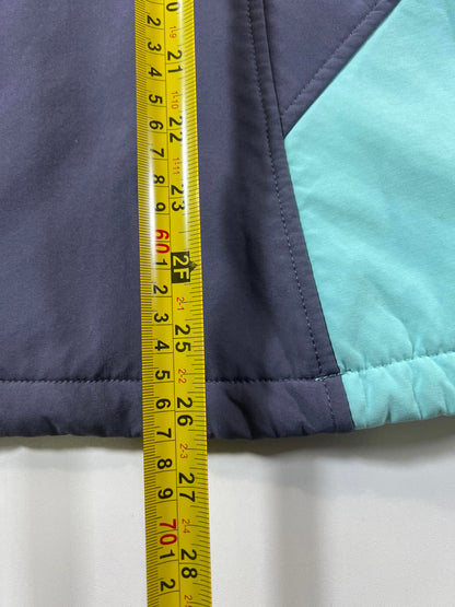 The North Face Women's Light Blue and Navy Softshell Jacket Womens XXL