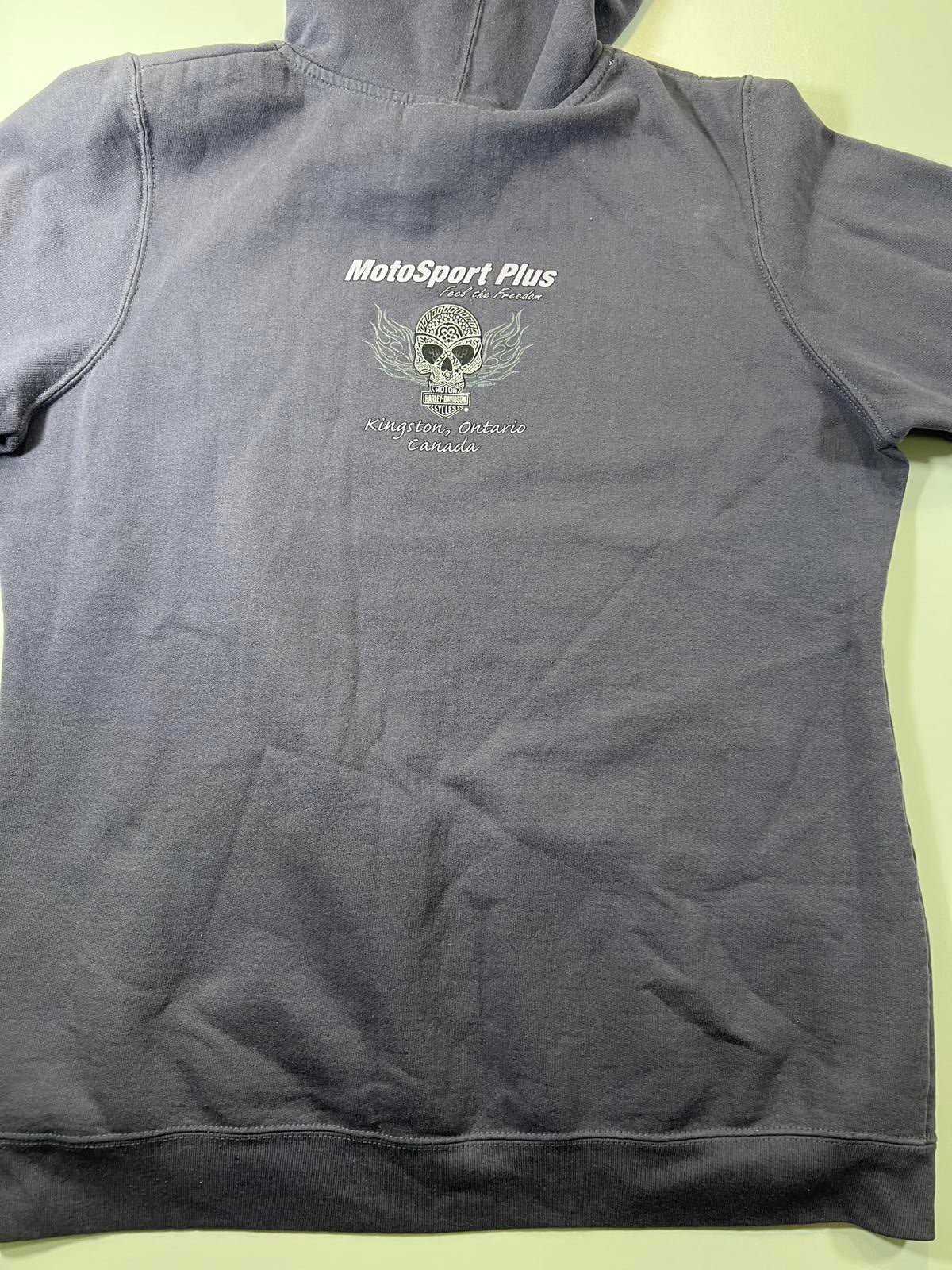 Harley-Davidson Purple Hoodie with Eagle Graphic women’s XL