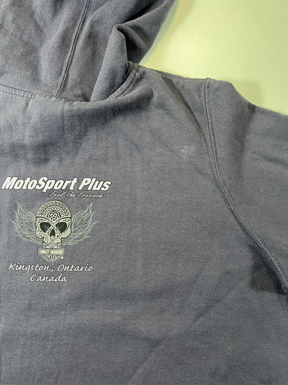 Harley-Davidson Purple Hoodie with Eagle Graphic women’s XL