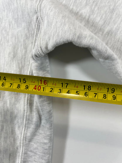 Grey Michigan Hooded Sweatshirt with Front Pocket