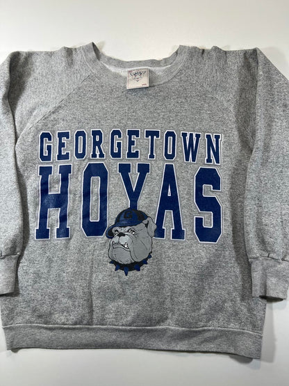 Vintage Georgetown Hoyas Grey Crewneck Sweatshirt XL