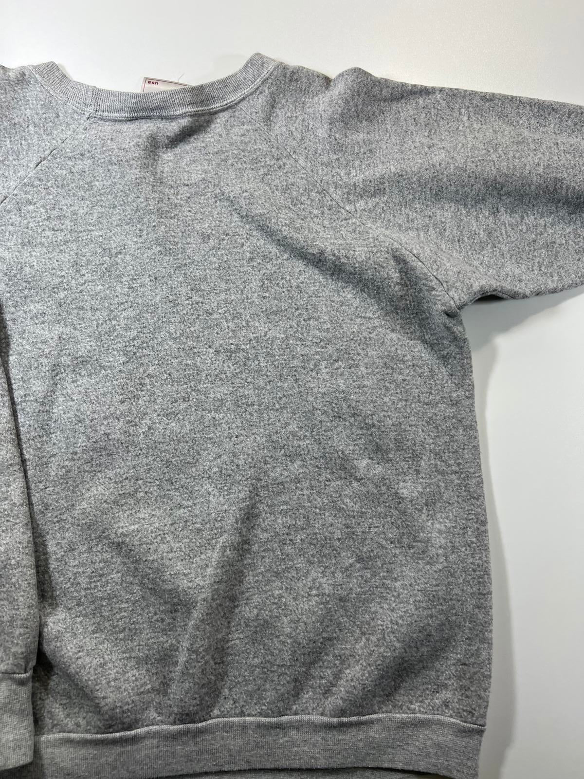Nike Grey Half-Zip Fleece Pullover Sweatshirt