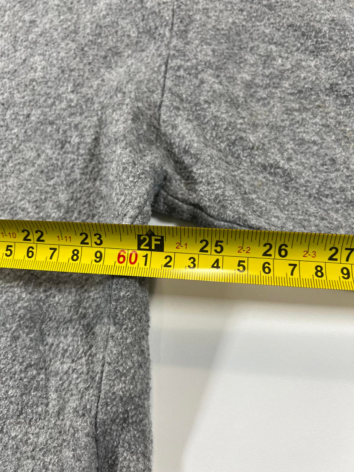 Nike Grey Half-Zip Fleece Pullover Sweatshirt
