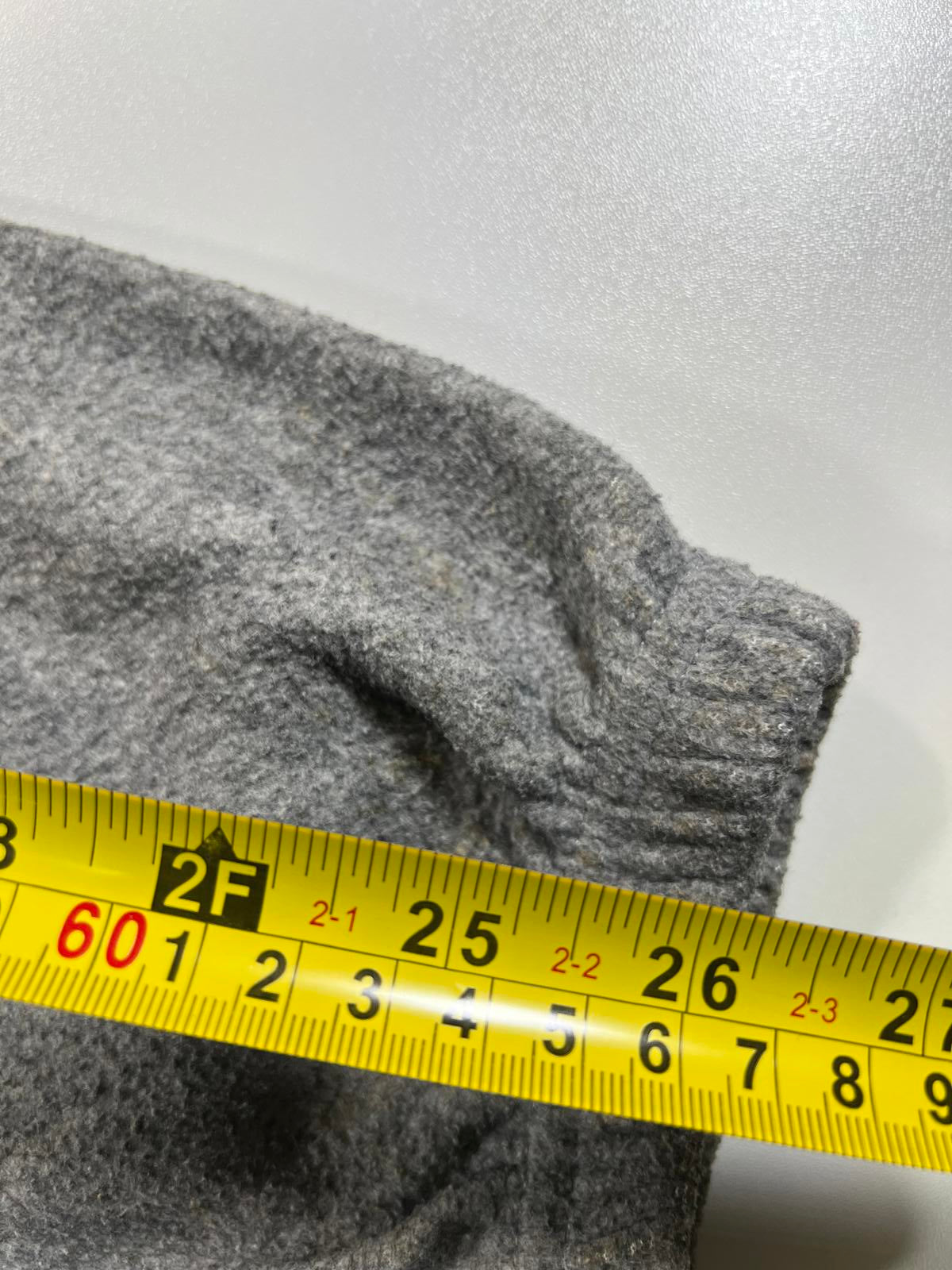 Nike Grey Half-Zip Fleece Pullover Sweatshirt