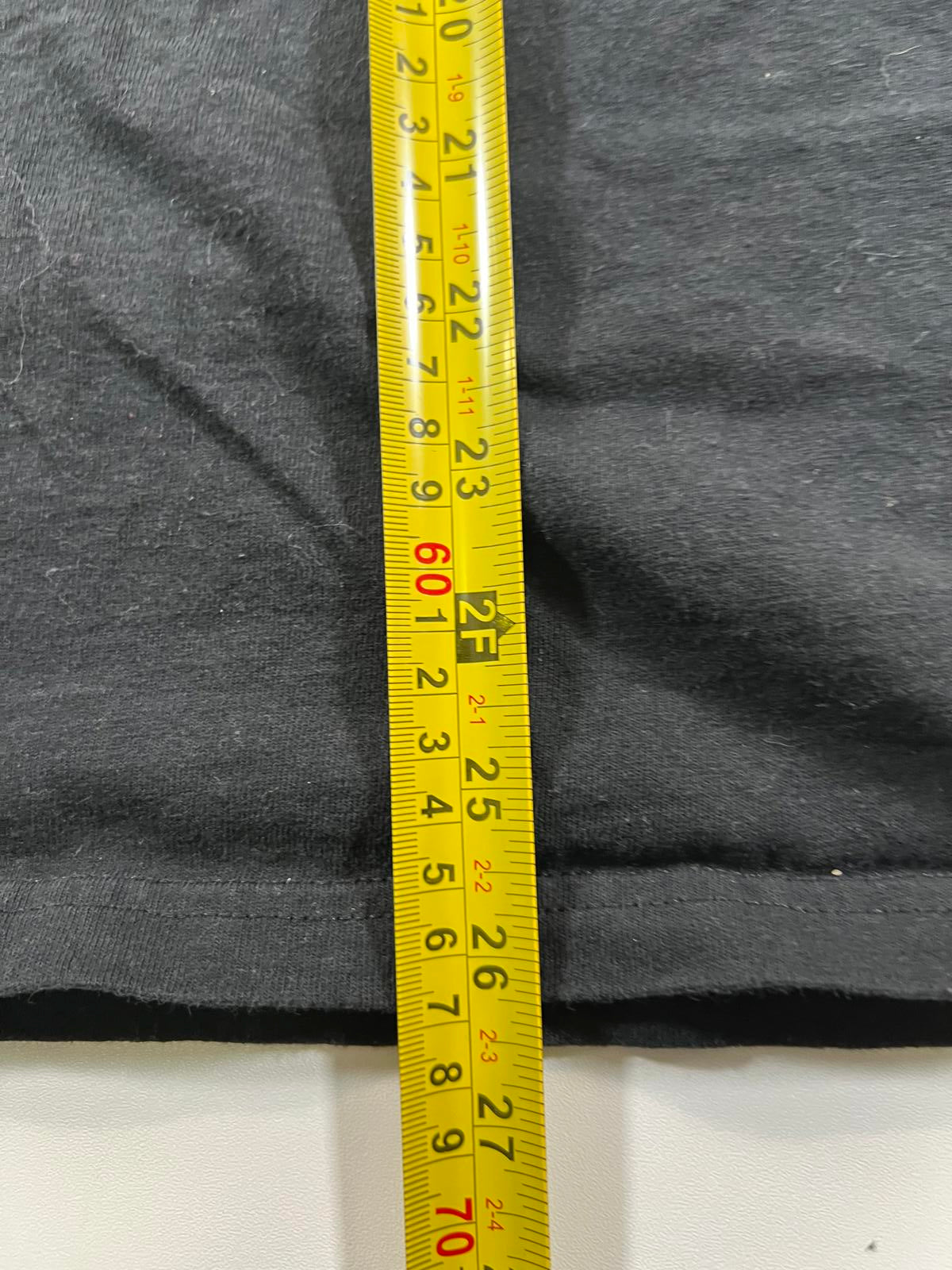 Cabela's Black T-Shirt with Yellow Logo - Medium