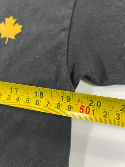 Cabela's Black T-Shirt with Yellow Logo - Medium