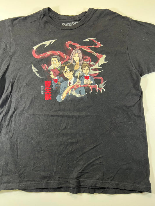 Parasyte The Maxim Anime Graphic T-Shirt XL Black