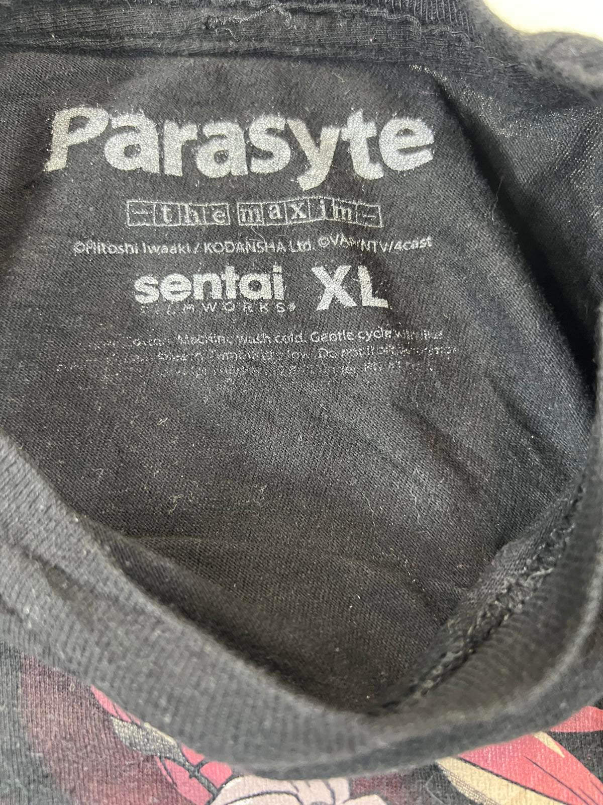 Parasyte The Maxim Anime Graphic T-Shirt XL Black