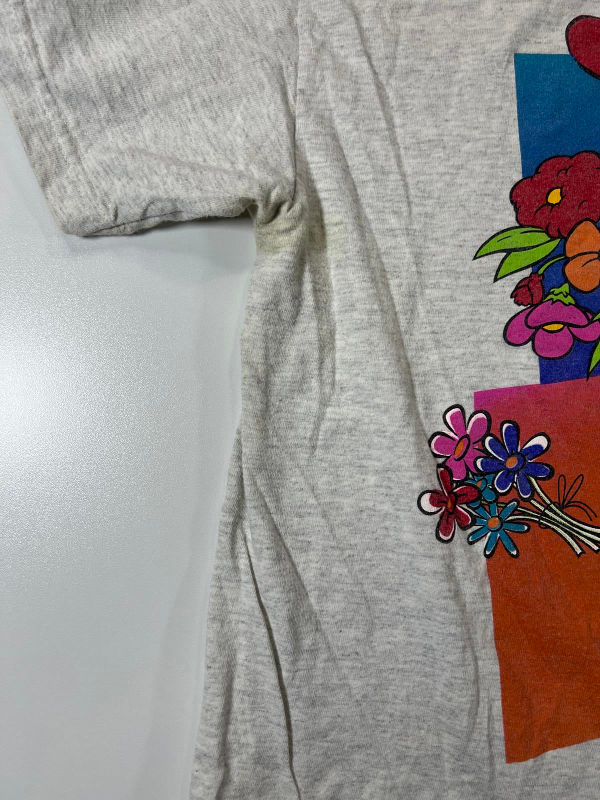 Vintage Mickey and Minnie Mouse Graphic T-Shirt L