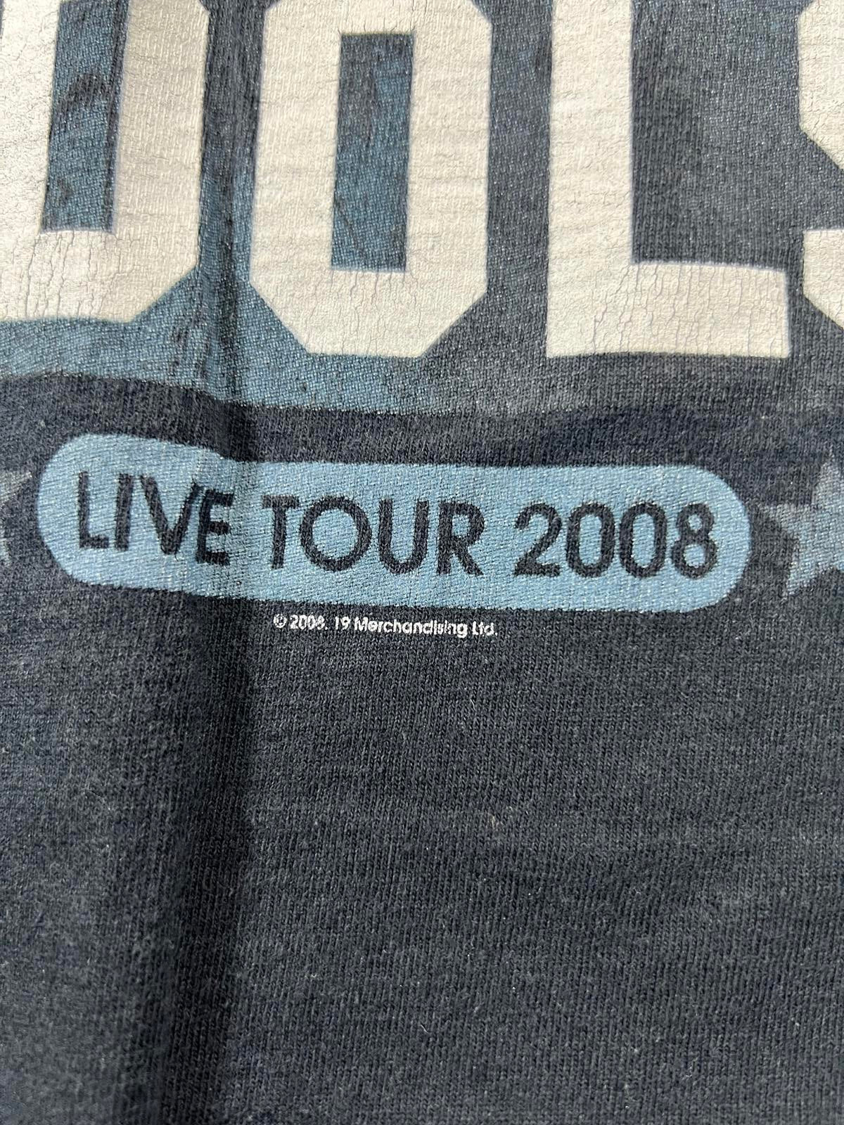 American Idols Live Tour 2008 Vintage T-Shirt