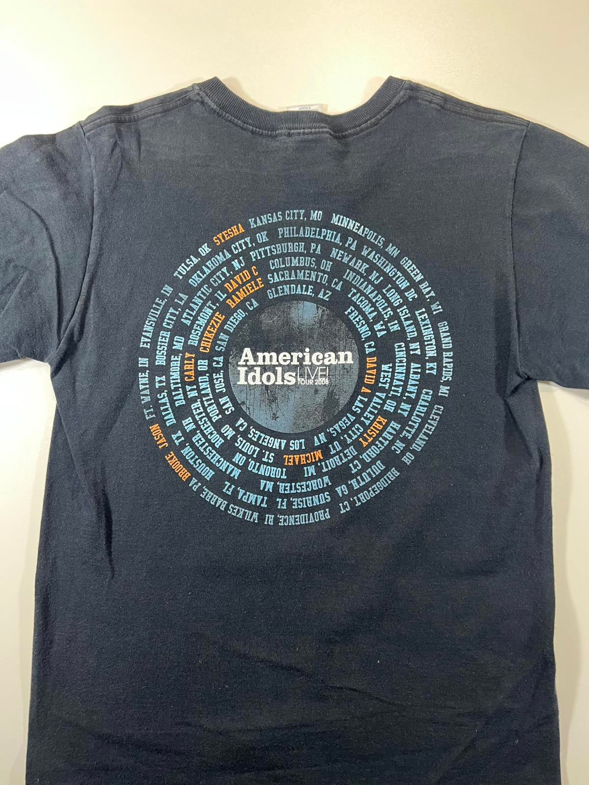 American Idols Live Tour 2008 Vintage T-Shirt