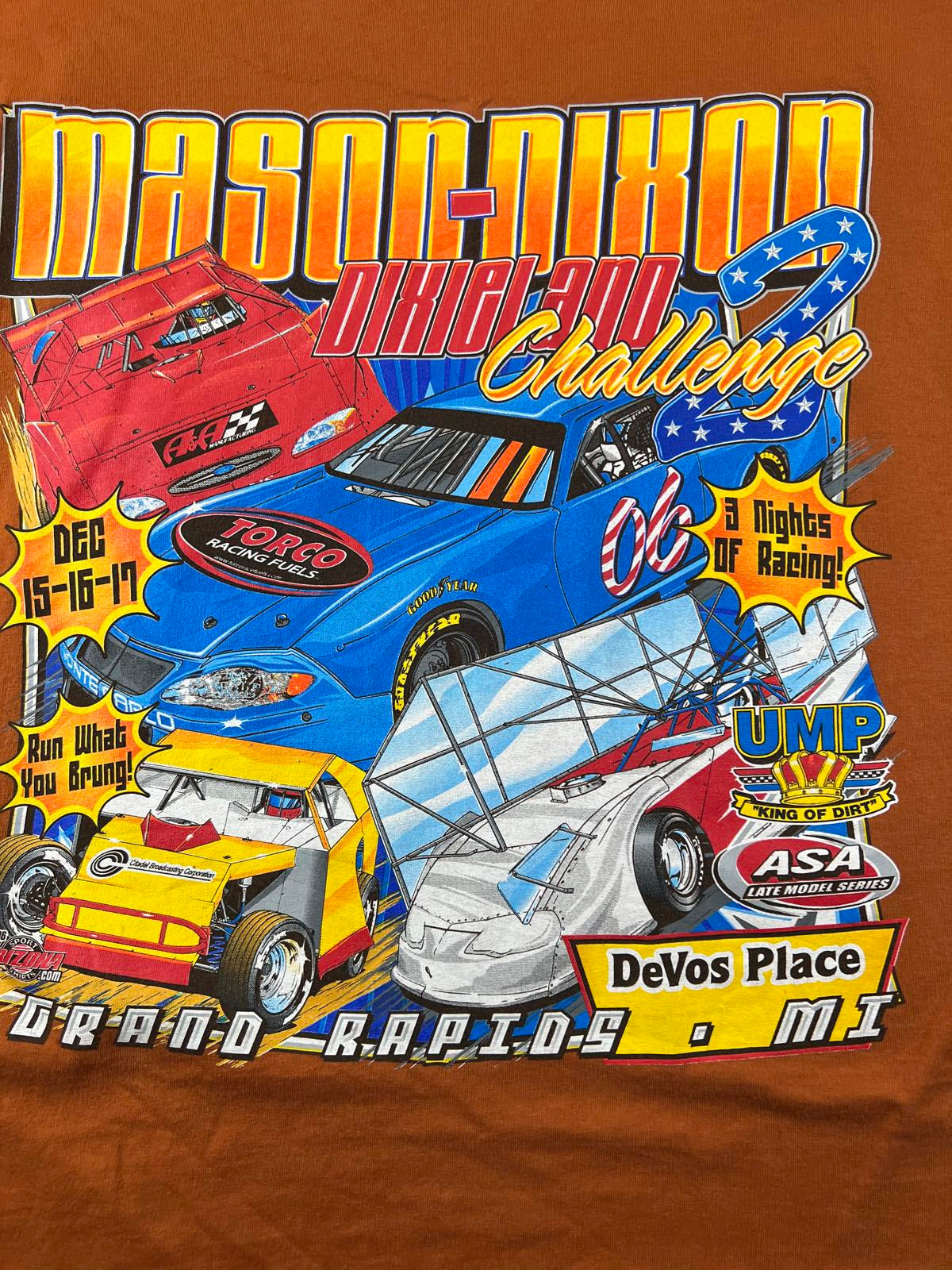 Mason-Dixon Dixie 200 Challenge Racing T-Shirt 3XL