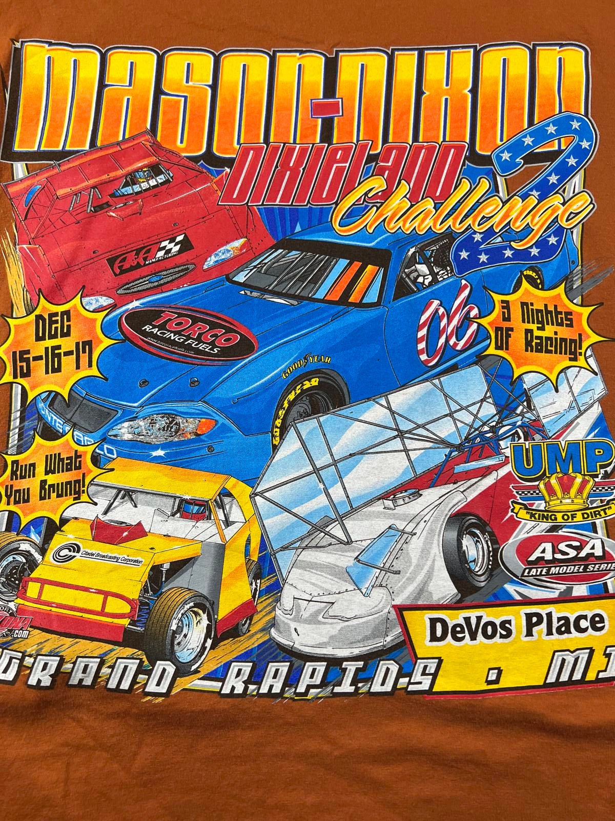 Mason-Dixon Dixie 200 Challenge Racing T-Shirt 3XL