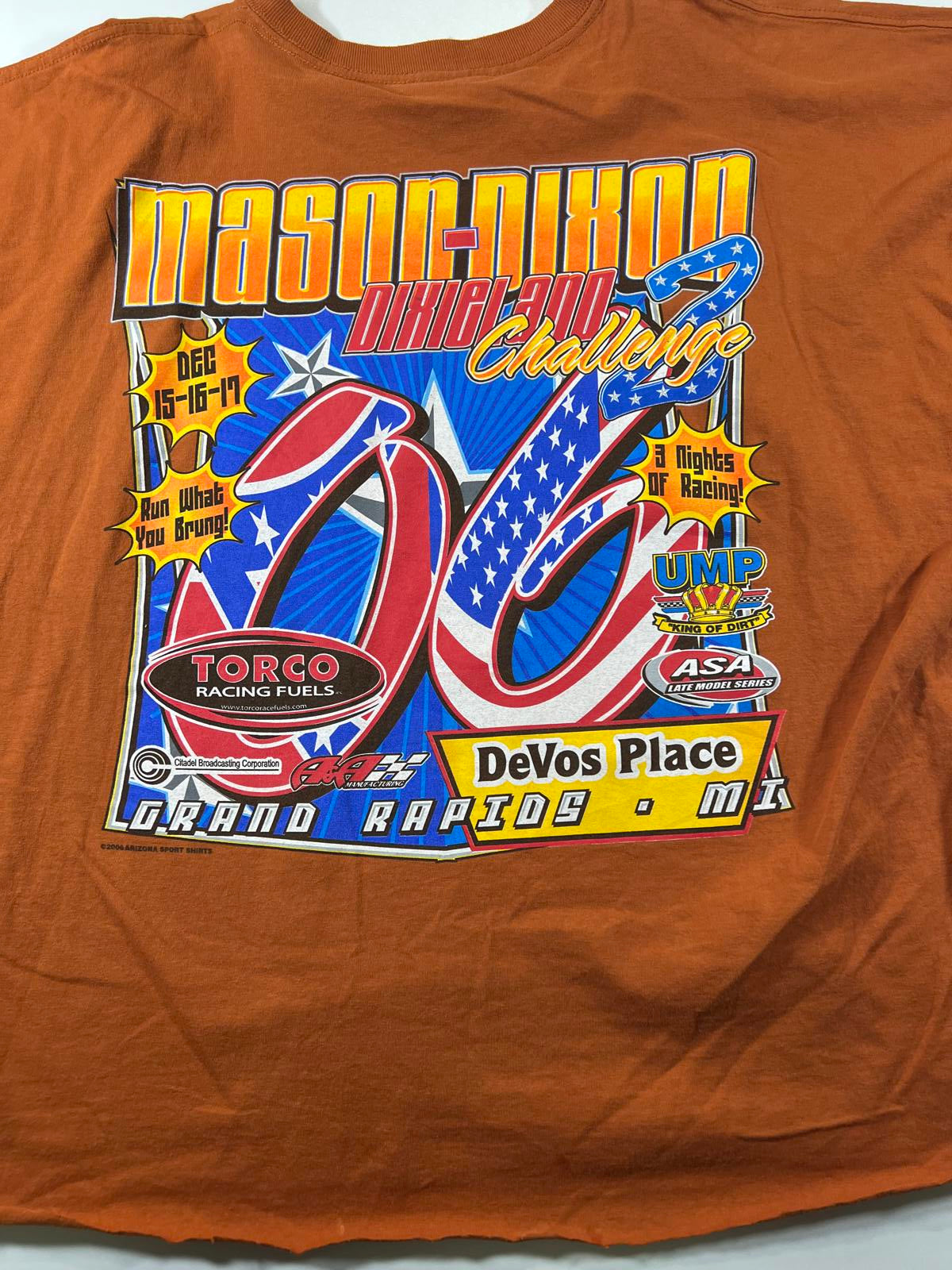Mason-Dixon Dixie 200 Challenge Racing T-Shirt 3XL