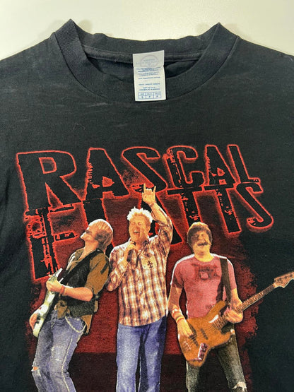 Rascal Flatts Me and My Gang Tour 2006 Black T-Shirt Small