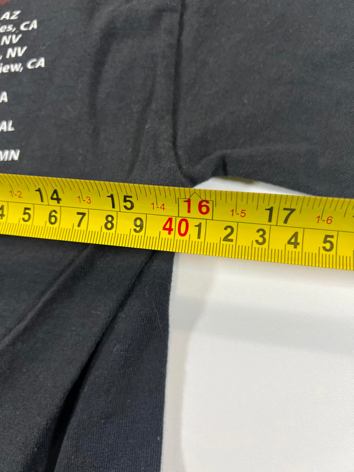 Rascal Flatts Me and My Gang Tour 2006 Black T-Shirt Small