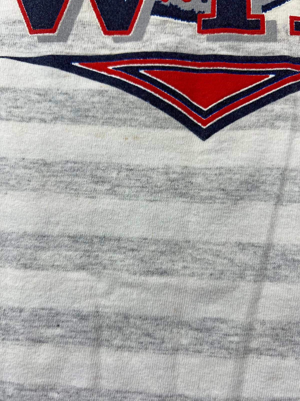 Vintage Minnesota Twins Striped T-Shirt 1991 S