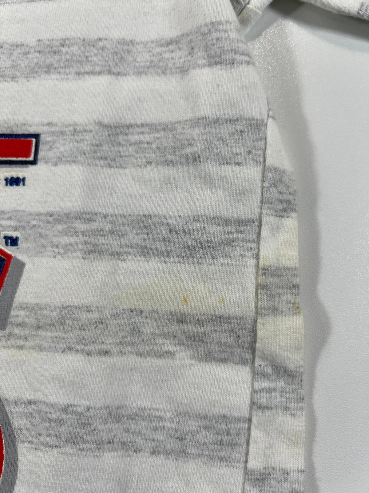 Vintage Minnesota Twins Striped T-Shirt 1991 S