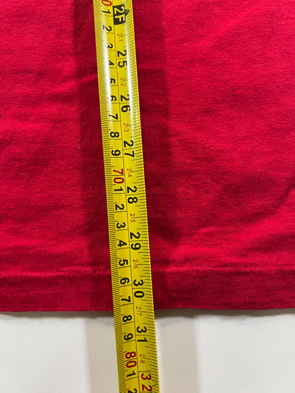 Looney Tunes Holiday Spirit Taz Red Graphic T-Shirt M