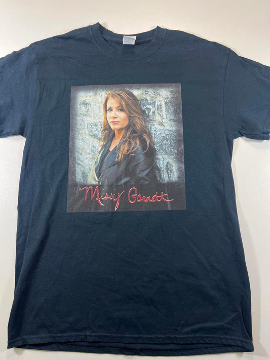 Missy Garrett Graphic Print Black T-Shirt M