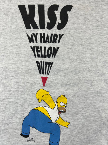 The Simpsons Graphic T-Shirt - Kiss My Hairy Yellow Butt!