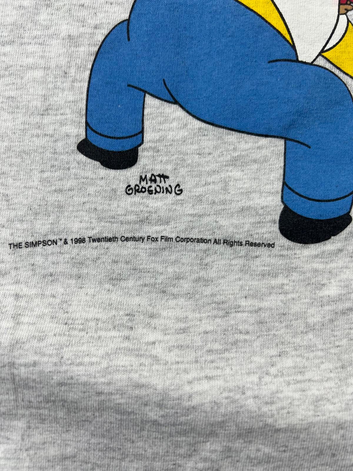 The Simpsons Graphic T-Shirt - Kiss My Hairy Yellow Butt!