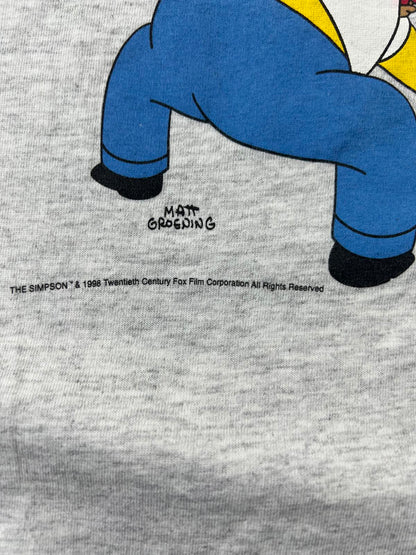 The Simpsons Graphic T-Shirt - Kiss My Hairy Yellow Butt!