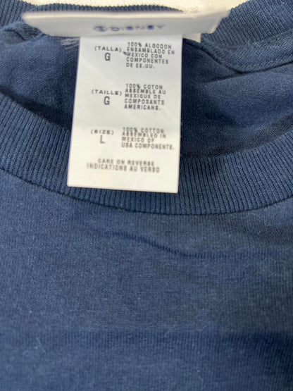 Disney Cruise Line Graphic T-Shirt Navy Blue Large