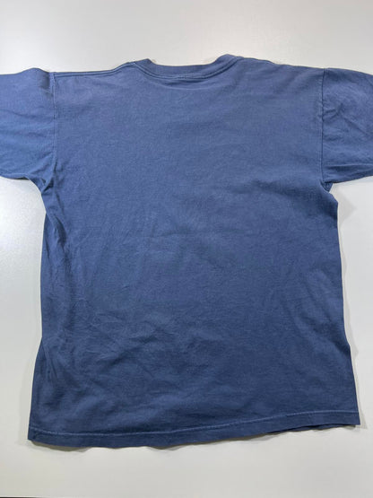 Vintage Quiksilver Navy Blue Graphic Logo T-Shirt