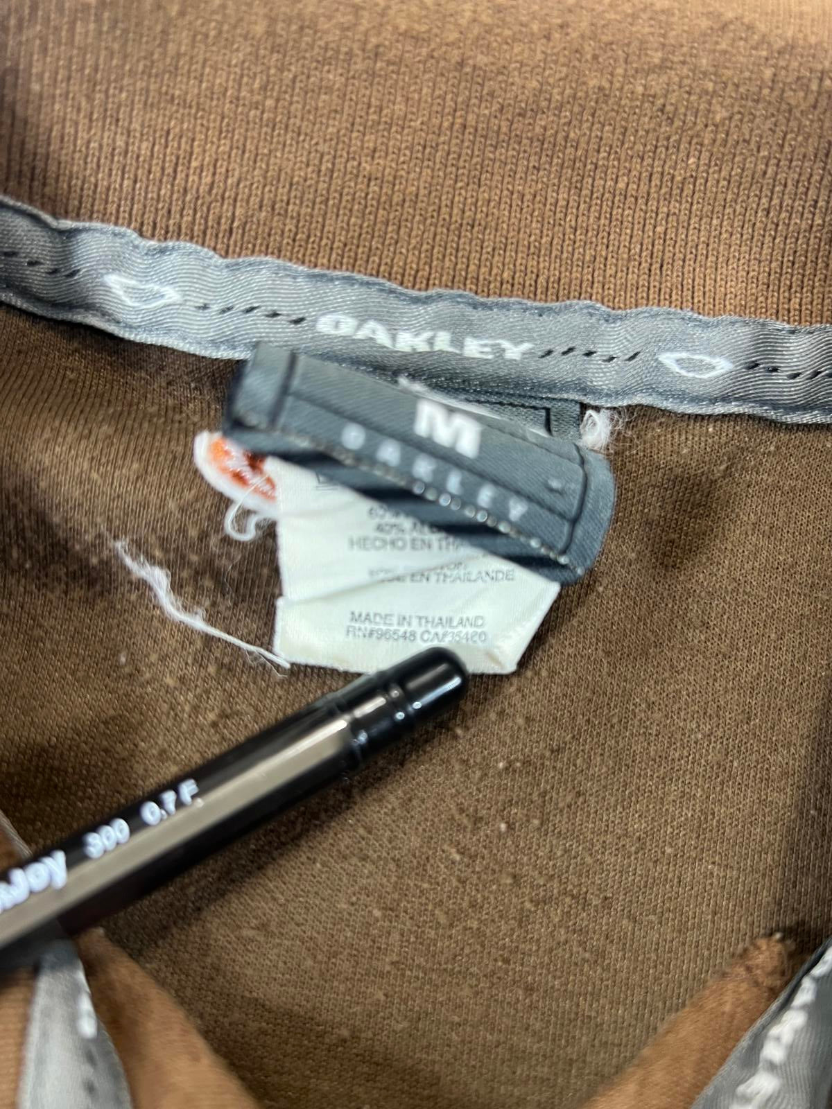 Vintage Oakley Polo Shirt Middle logo Size L