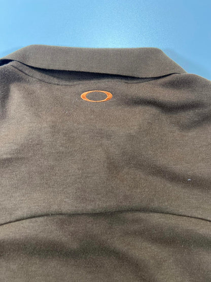 Vintage Oakley Polo Shirt Middle logo Size L