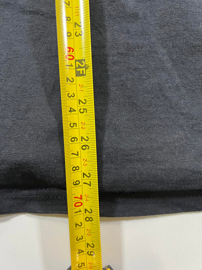 Stussy Black Graphic Skeleton T-Shirt Size L