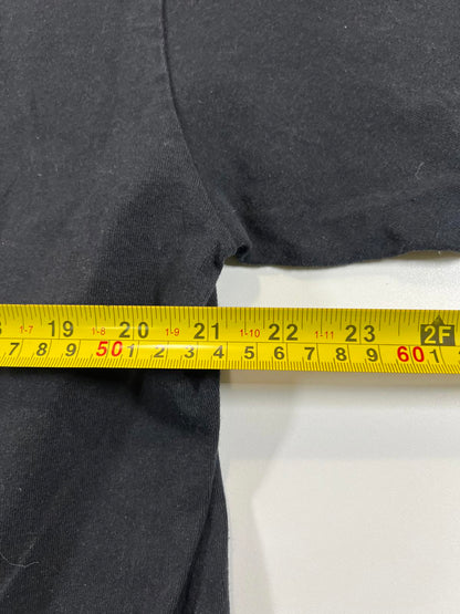 Stussy Black Graphic Skeleton T-Shirt Size L