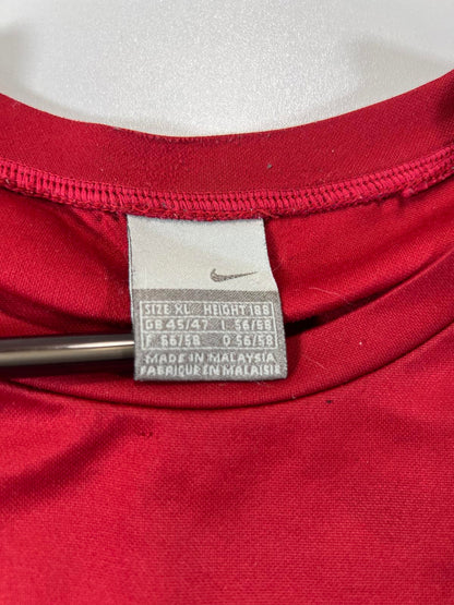 Nike Middle Swoosh Air maxRed Short Sleeve athletic T-Shirt XL