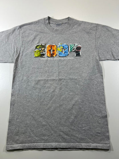 Universal Studios 2004 Florida Grey Graphic T-Shirt M