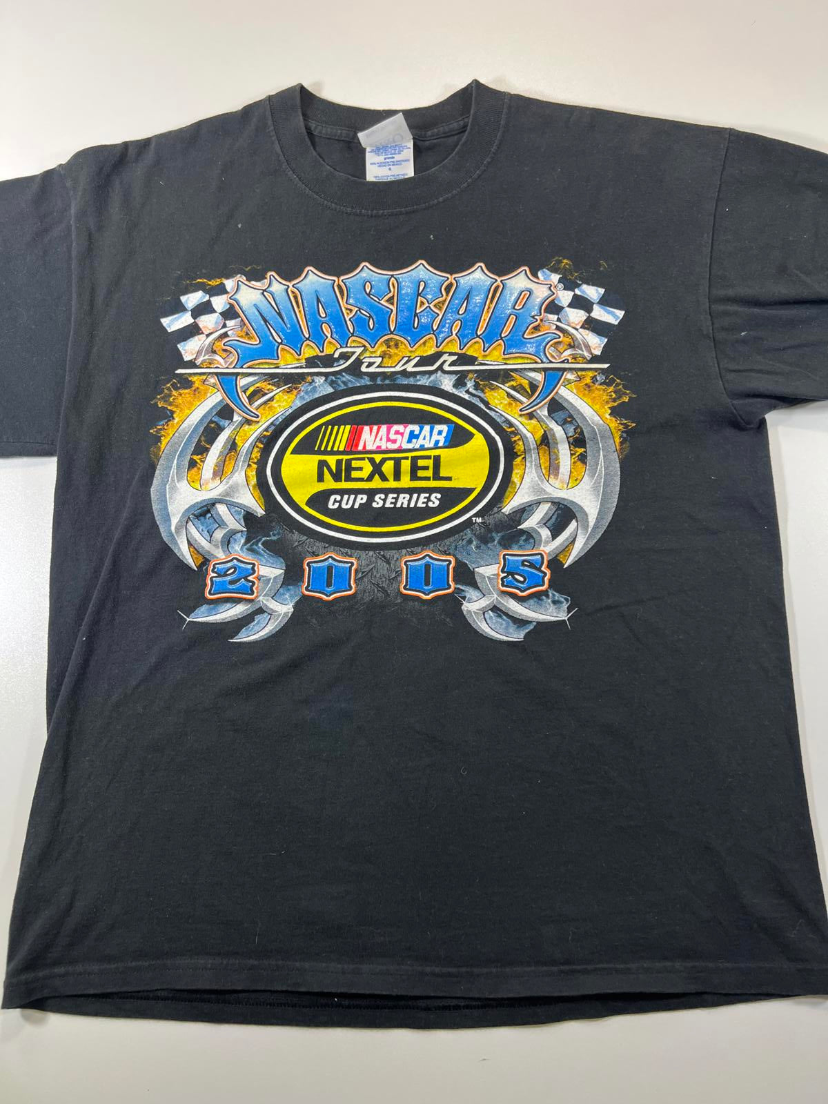 2005 NASCAR Nextel Cup Series Black T-Shirt Size L