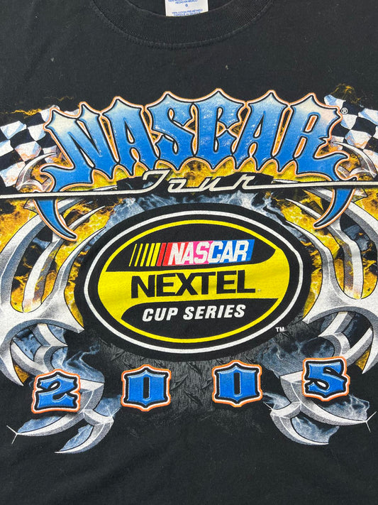 2005 NASCAR Nextel Cup Series Black T-Shirt Size L