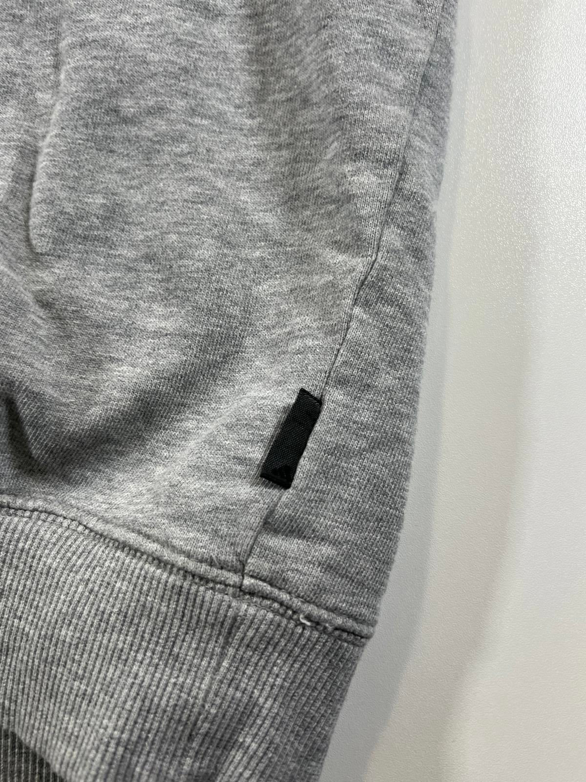 Vintage Adidas Grey V-Neck Sweatshirt